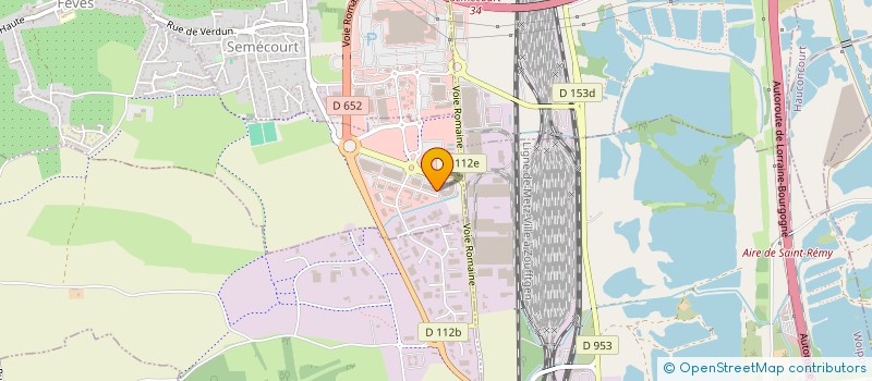 localisation de l'entreprise SCI L'AIGLON  FEVES