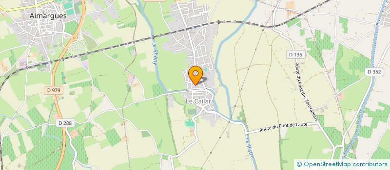 localisation de l'entreprise SCI L AIGRETTE  LE CAILAR