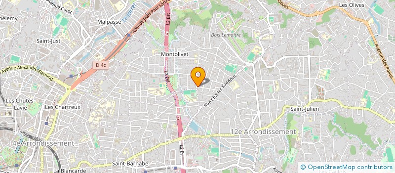 localisation de l'entreprise SCI L'AIGUILETTE à MARSEILLE