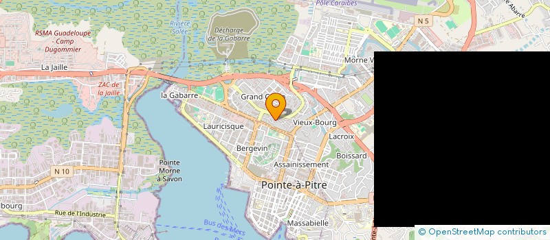 localisation de l'entreprise SCI L'AIGUILLE à LES ABYMES