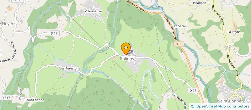 localisation de l'entreprise SCI L'AIGUILLE  LAYE