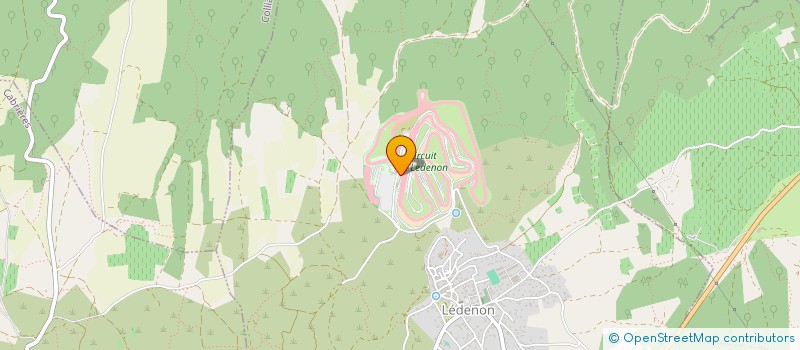 localisation de l'entreprise SCI L'AIGUILLON  LEDENON