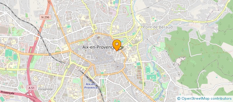 localisation de l'entreprise SCI L'AILEFROIDE  AIX-EN-PROVENCE