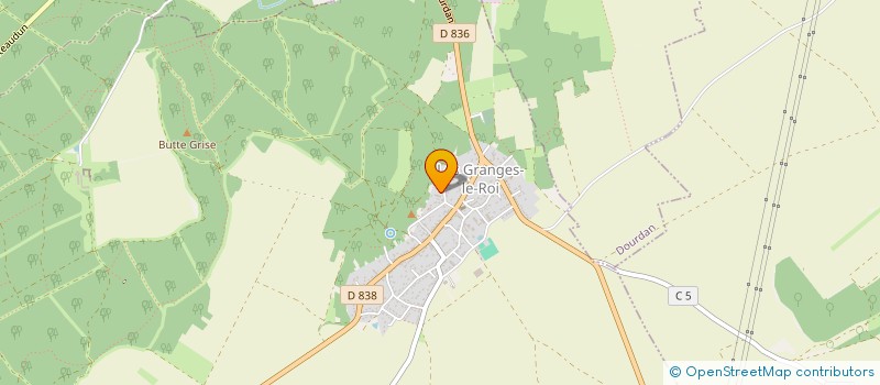 localisation de l'entreprise SCI L'AIR à LES GRANGES-LE-ROI