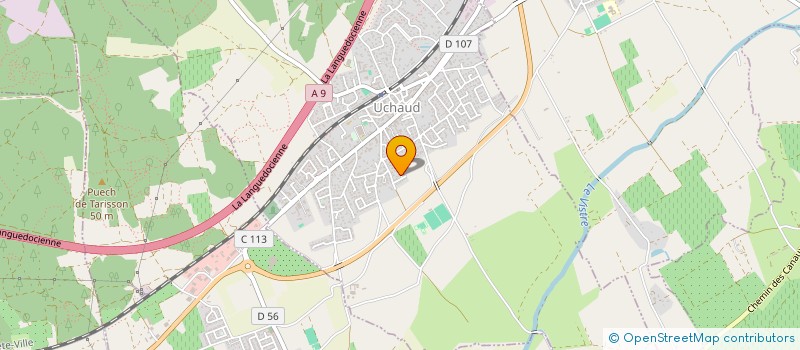 localisation de l'entreprise SCI L AIR D UCHAUD  UCHAUD