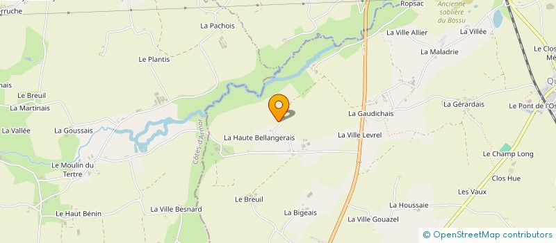 localisation de l'entreprise SCI L'AIR DU LARGE  QUEDILLAC