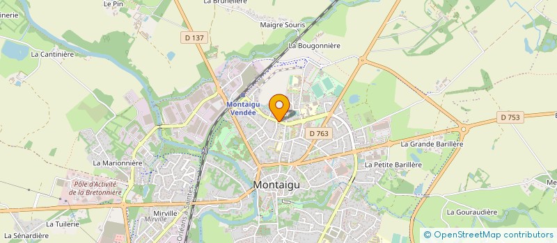 localisation de l'entreprise SCI L'AIRE DE MARIE à MONTAIGU-VENDEE