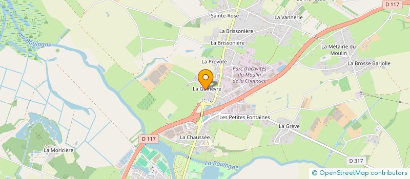 localisation de l'entreprise SCI L'AIRE DE ST CO.  SAINT-PHILBERT-DE-GRAND-LIEU