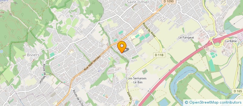 localisation de l'entreprise SCI L'AIRELLE  SAINT-ISMIER