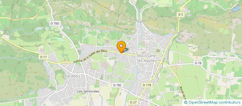 localisation de l'entreprise SCI L'ALABRENO  PARADOU