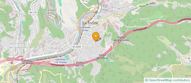 localisation de l'entreprise SCI L'ALAMBRA à LA TRINITE