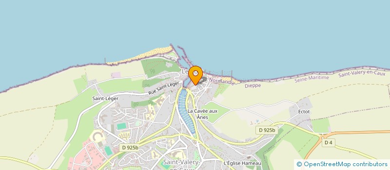 localisation de l'entreprise SCI L'ALBATRE  SAINT-VALERY-EN-CAUX