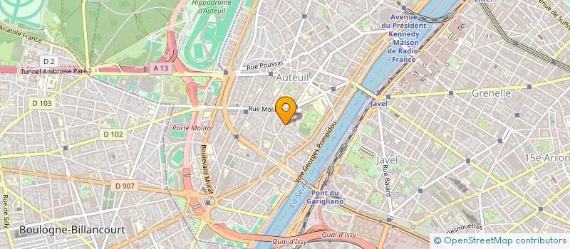 localisation de l'entreprise SCI L ALBATROS  PARIS