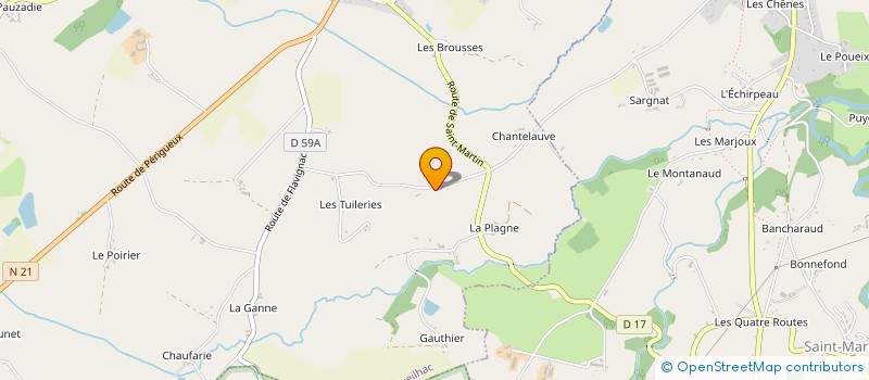 localisation de l'entreprise SCI L'ALBATROS à SEREILHAC