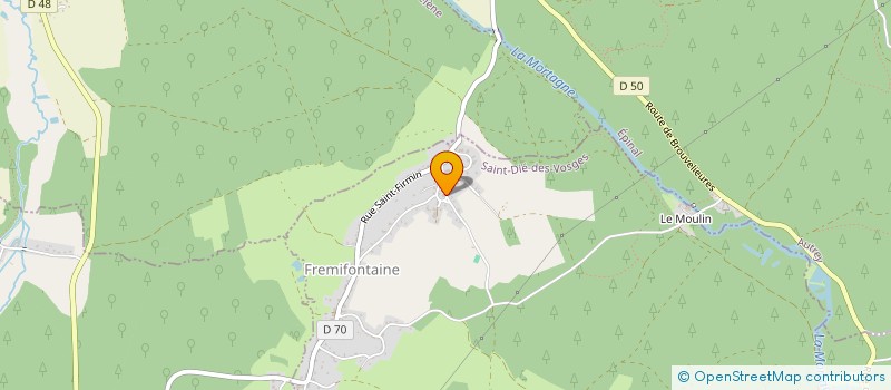 localisation de l'entreprise SCI L'ALBATROS  FREMIFONTAINE