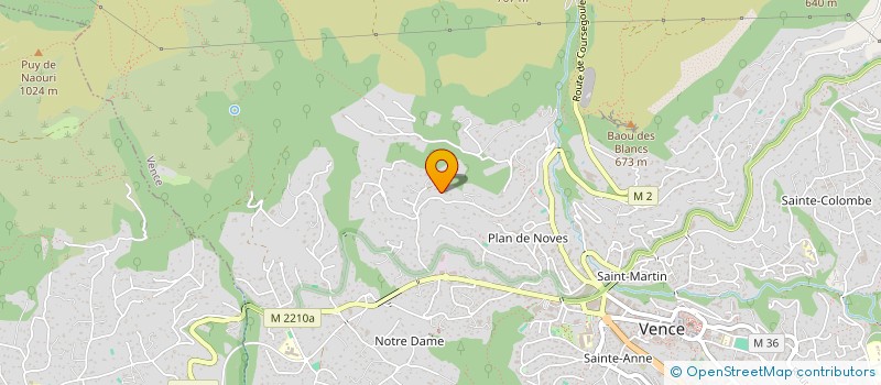 localisation de l'entreprise SCI L'ALBATROS  VENCE