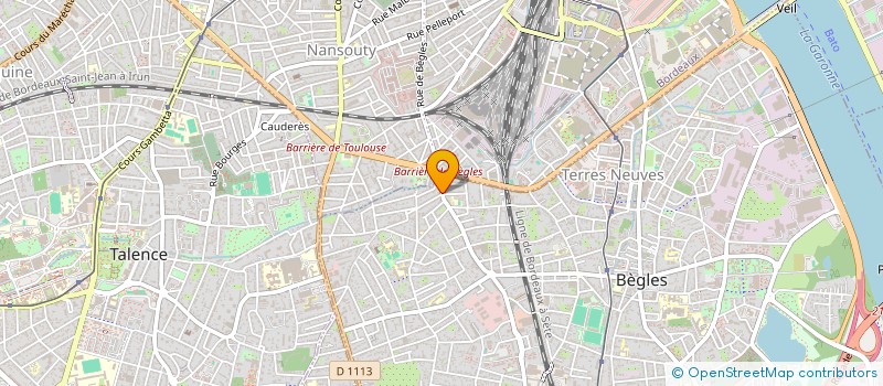 localisation de l'entreprise SCI L'ALCAZAR à BEGLES