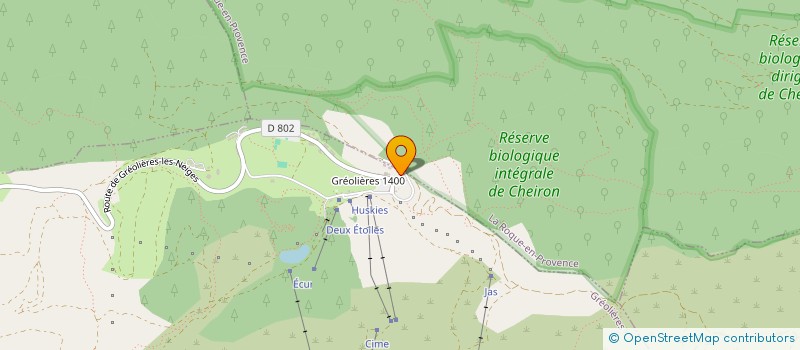 localisation de l'entreprise SCI L ALCAZUR  GREOLIERES