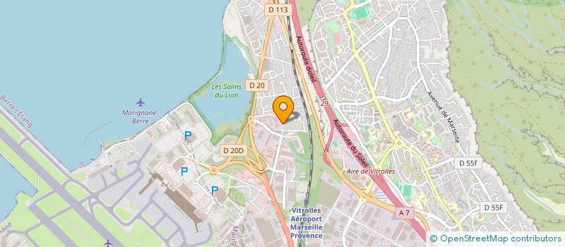 localisation de l'entreprise SCI L'ALCIDE à VITROLLES
