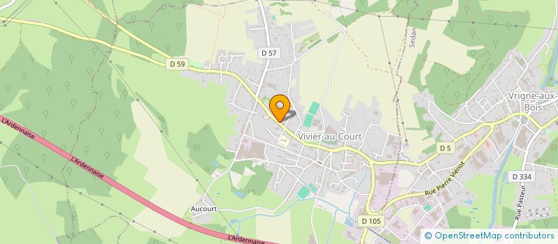 localisation de l'entreprise SCI L ALHAMBRA  VIVIER-AU-COURT