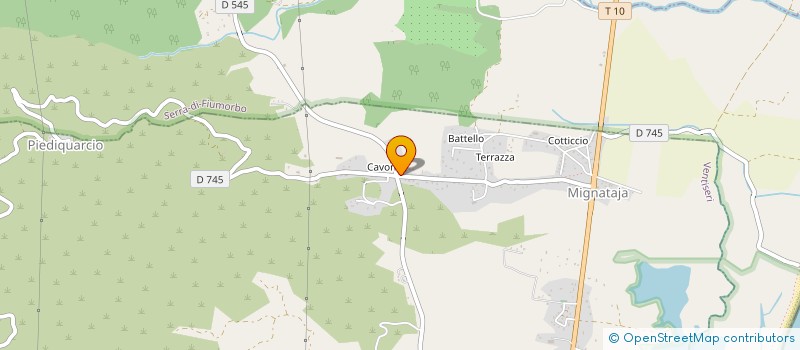 localisation de l'entreprise SCI L'ALIVELA à GHISONACCIA