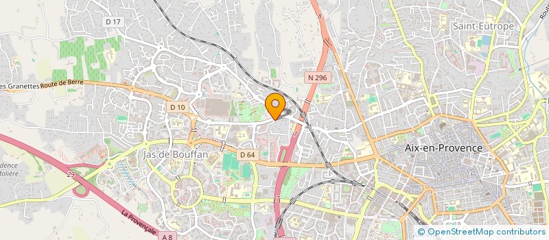 localisation de l'entreprise SCI L'ALIZEE à AIX-EN-PROVENCE
