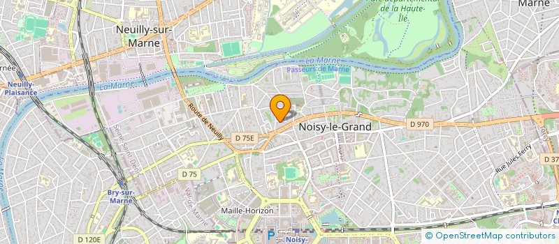 localisation de l'entreprise SCI L'ALLIANCE  NOISY-LE-GRAND