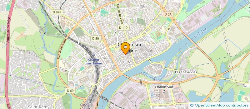 localisation de l'entreprise SCI L ALLIANCE à CHALON-SUR-SAONE