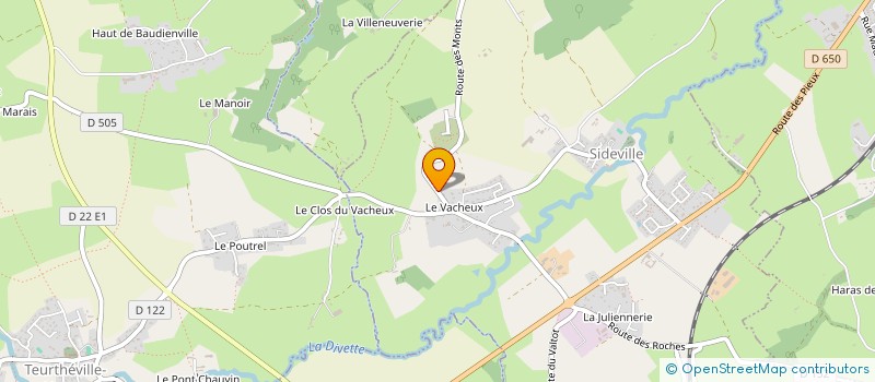 localisation de l'entreprise SCI L'ALLIANCE  SIDEVILLE