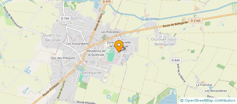localisation de l'entreprise SCI L'ALLIANCE à BELLEGARDE