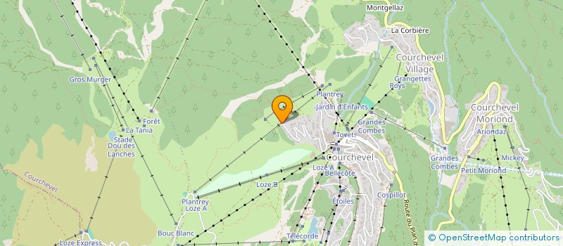 localisation de l'entreprise SCI L'ALLOGNIER à COURCHEVEL