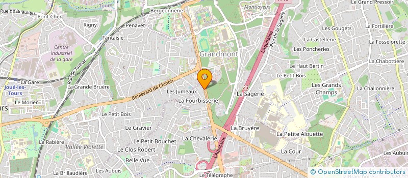 localisation de l'entreprise SCI L'ALOUETTE  CHAMBRAY-LES-TOURS