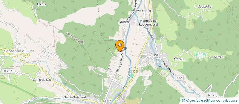 localisation de l'entreprise SCI L'ALOUETTE à SEIX