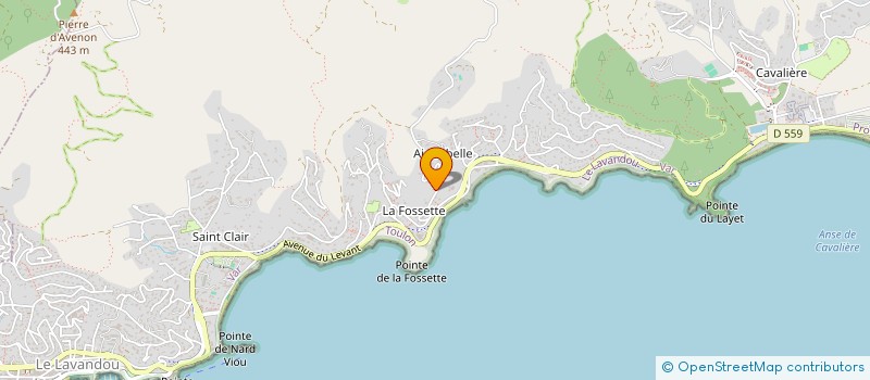 localisation de l'entreprise SCI L ALOUETTE IMMOBILIER à LE LAVANDOU