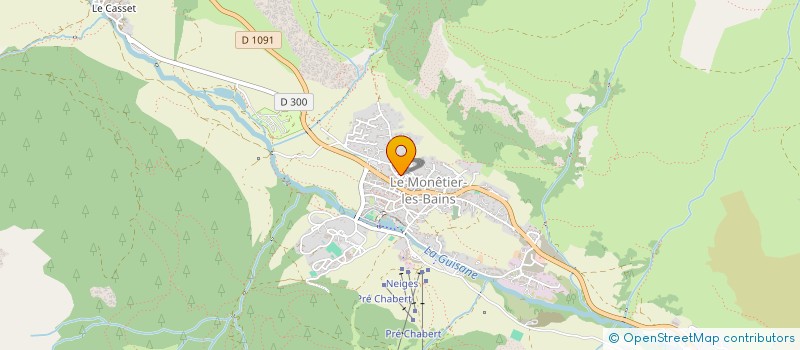 localisation de l'entreprise SCI L ALPAGE  LE MONETIER-LES-BAINS