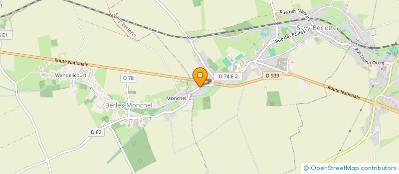 localisation de l'entreprise SCI L'ALPALACH'  SAVY-BERLETTE