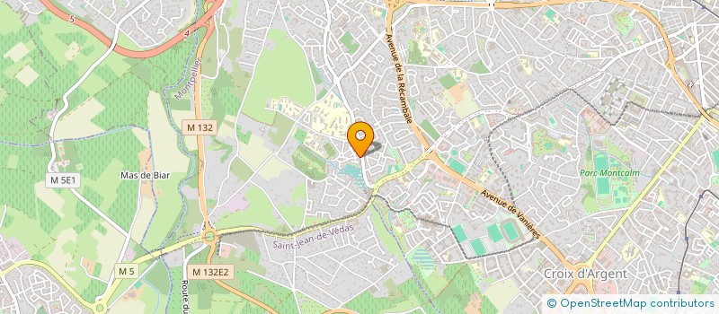 localisation de l'entreprise SCI L ALPHA à MONTPELLIER