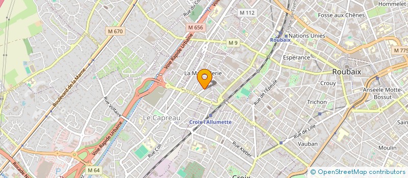 localisation de l'entreprise SCI L'ALPHA II à CROIX