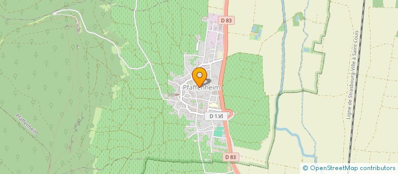 localisation de l'entreprise SCI L'ALSACIENNE  MUNWILLER