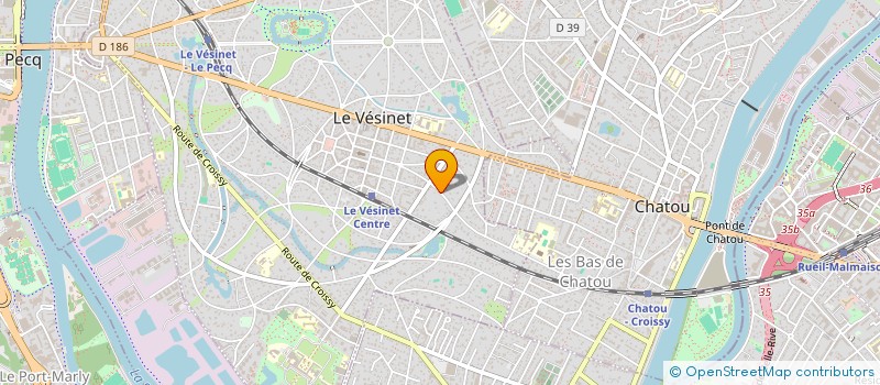 localisation de l'entreprise SCI L'ALVIEZ  LE VESINET