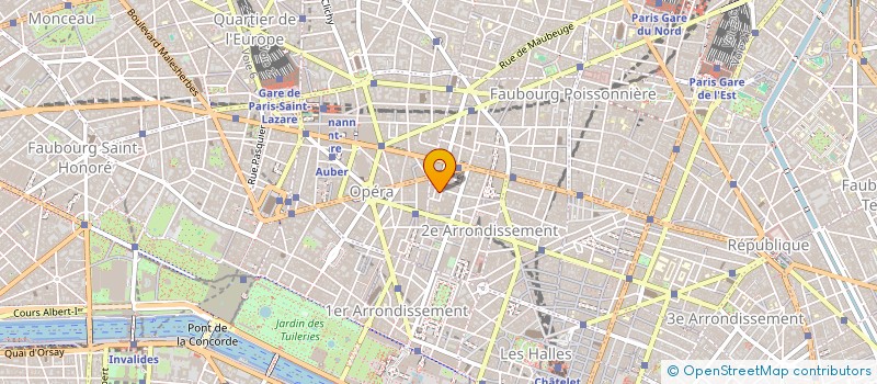 localisation de l'entreprise SCI L'AMADOUR  PARIS