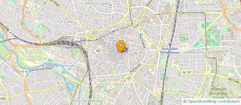 localisation de l'entreprise SCI L'AMANDIER à DIJON