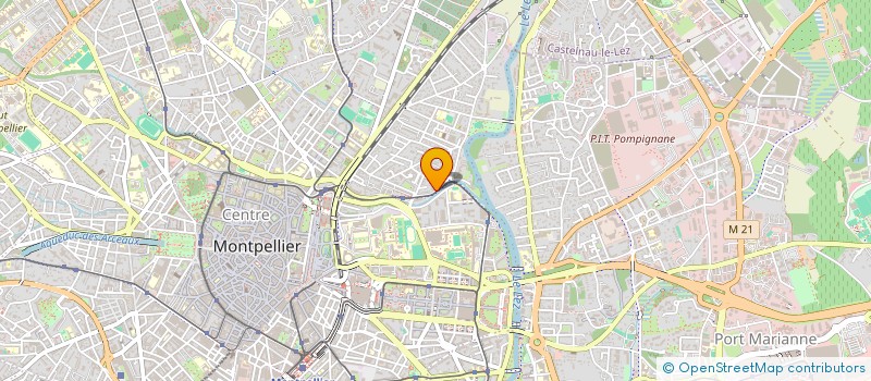 localisation de l'entreprise SCI L'AMANDIER à MONTPELLIER