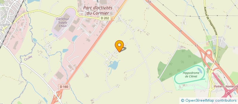 localisation de l'entreprise SCI L'AMARANTE à CHOLET