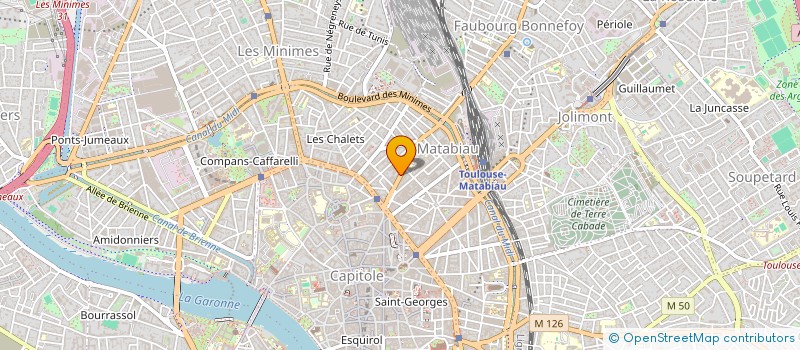 localisation de l'entreprise SCI L'AMBASSADEUR  TOULOUSE