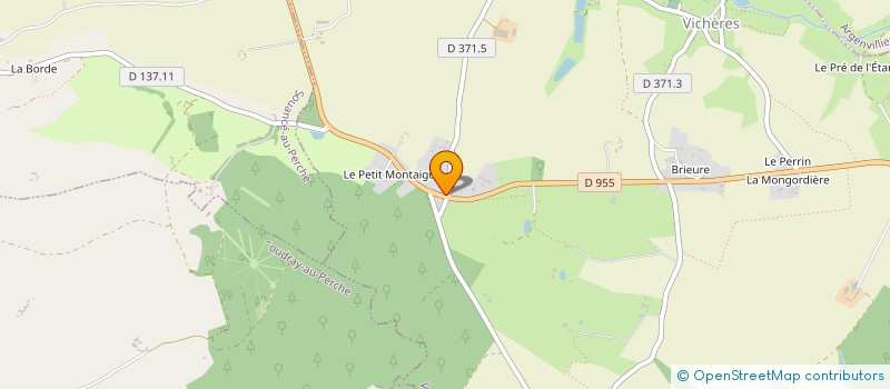 localisation de l'entreprise SCI L'AMBITION à VICHERES