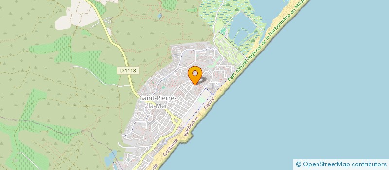 localisation de l'entreprise SCI L'AMER  FLEURY