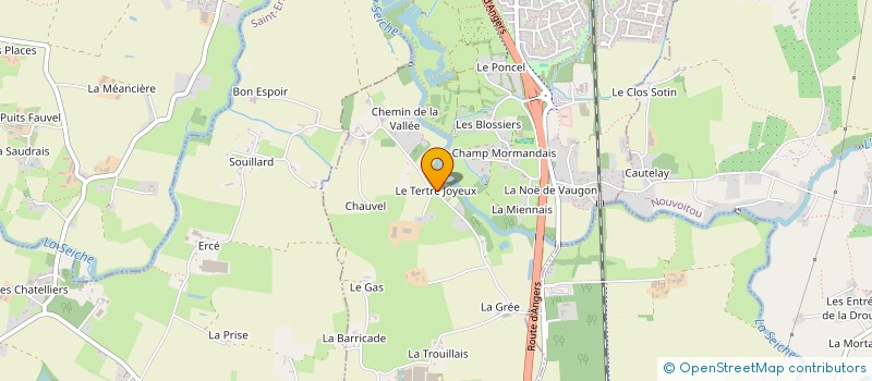 localisation de l'entreprise SCI L'AMER DU SUD  VERN-SUR-SEICHE