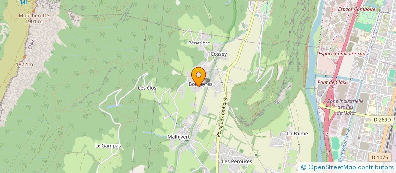 localisation de l'entreprise SCI L'AMI  CLAIX