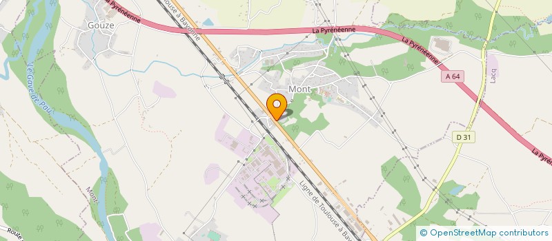 localisation de l'entreprise SCI L'AMI  MONT